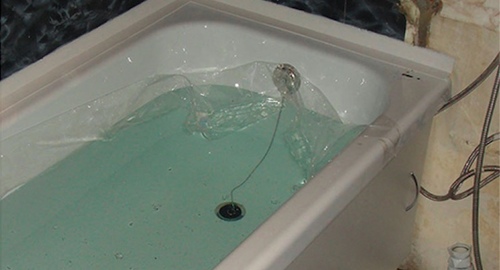 Установкой акрилового вкладыша | Монино